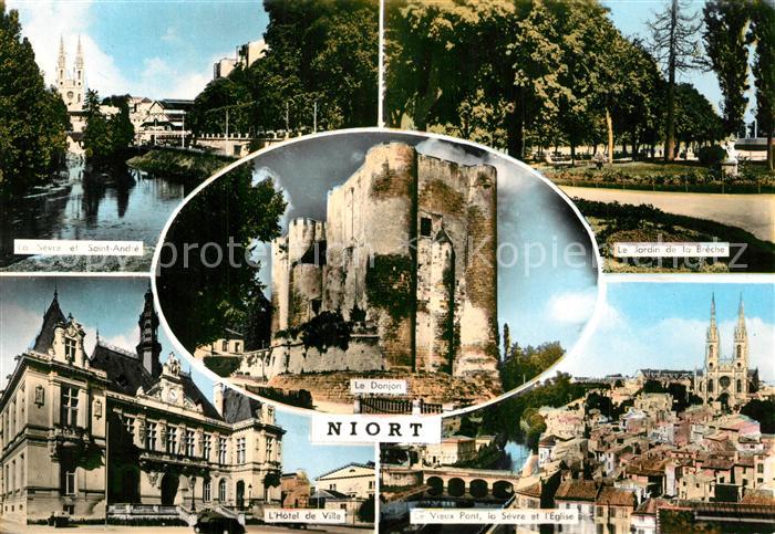 Niort 79 La Sevre et Saint Andre Le Jardin de la