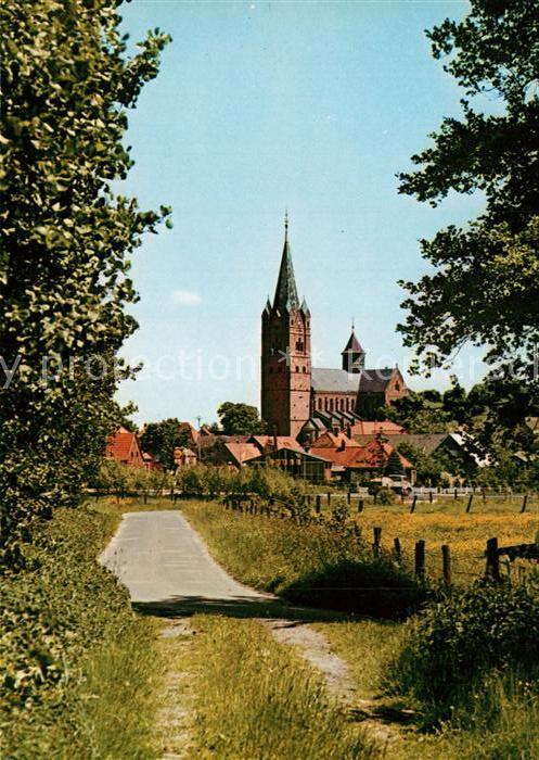 Ankum Blick zur Kirche