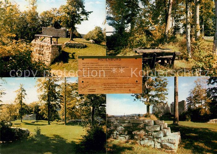 Bad Ditzenbach Ruine Hiltenburg