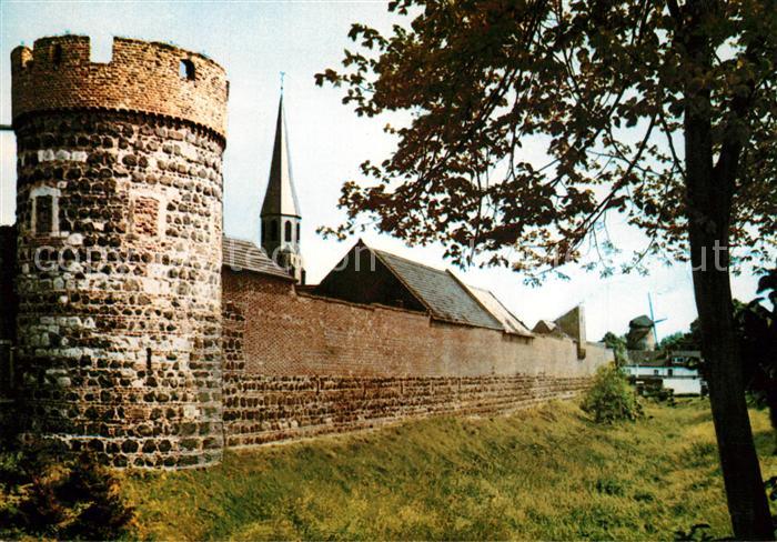 Zons Stadtmauer Kroetschenturm Muehle