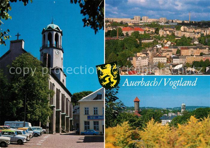 Auerbach Vogtland St Laurentius Kirche Totale Schlossturm