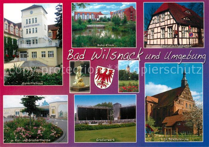 Bad Wilsnack Kurmittelhaus Reha Klinik Touristikinformation Therme Gradierwerk K
