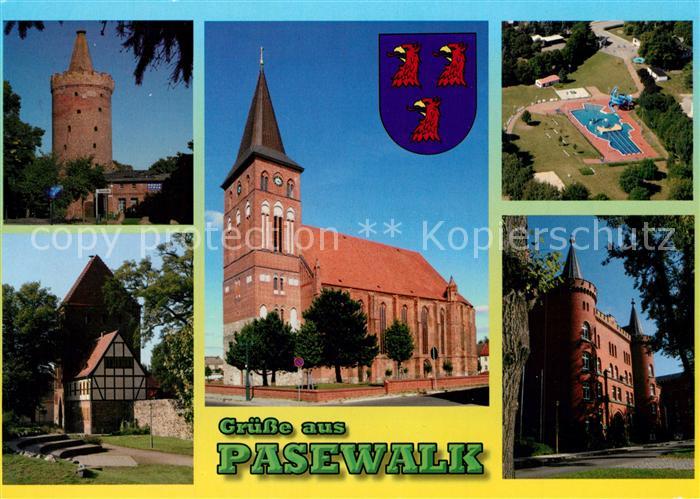 Pasewalk Mecklenburg Vorpommern Pulverturm Prenzlauer Tor Museum Kirche Freibad