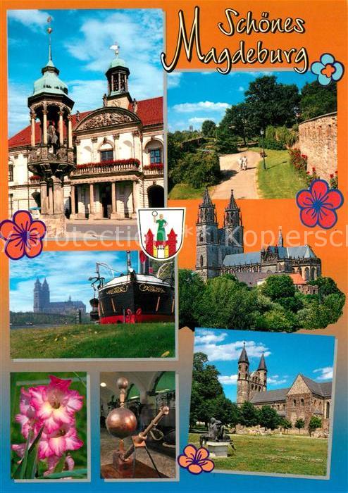 Magdeburg Magdeburger Reiter Dom Kirche Stadtmauer