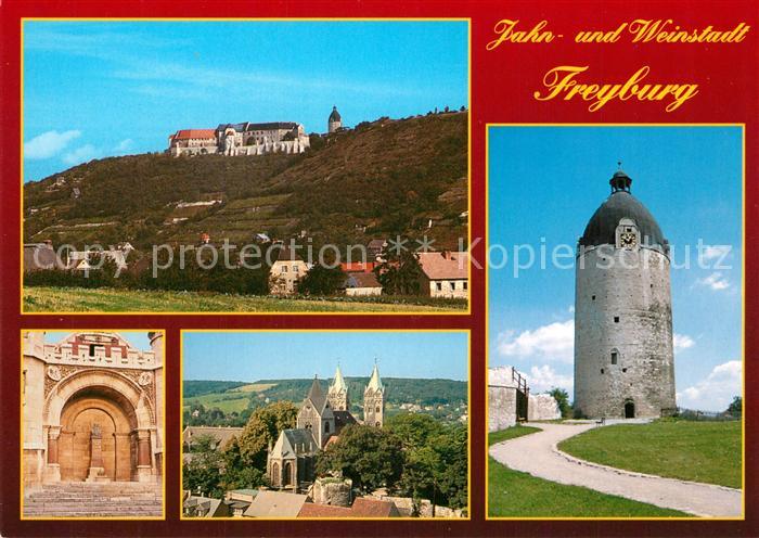 Freyburg Unstrut Schloss Neuenburg Jahndenkmal Marienkirche Bergfried