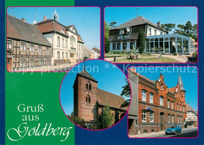 Goldberg Mecklenburg Rathaus Hotel Seelust Kirche Lange Strasse
