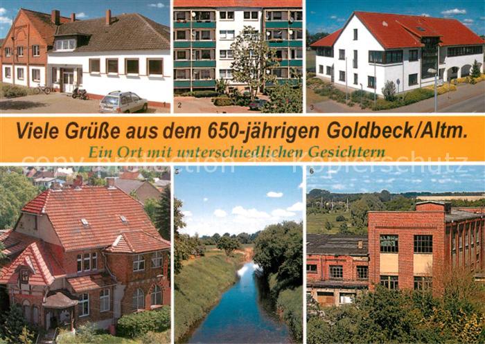 Goldbeck Altmark 650jaehriger Ort Gemeindeverwaltung Wohnblock Altes Wohnhaus Ar