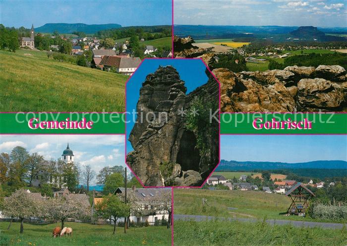 Gohrisch Cunnersdorf Zwergfels am Gohrisch Papstdorf Kleinhennersdorf