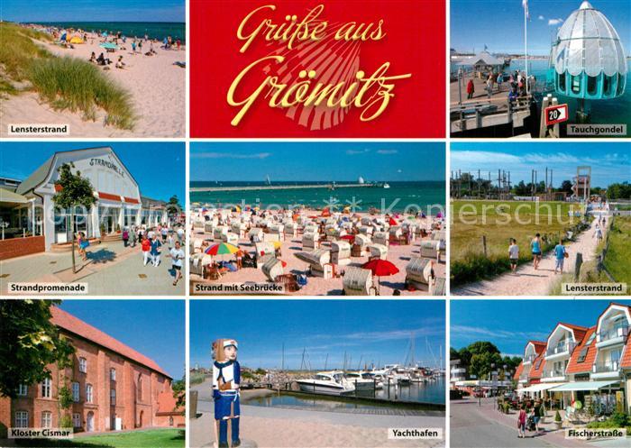 Groemitz Ostseebad Strand Promenade Seebruecke Kloster Cismar Yachthafen Tauchgo