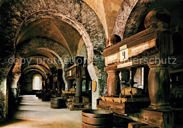 Eberbach Rheingau Historische Weinkeltern ehem. Zisterzienser Abtei