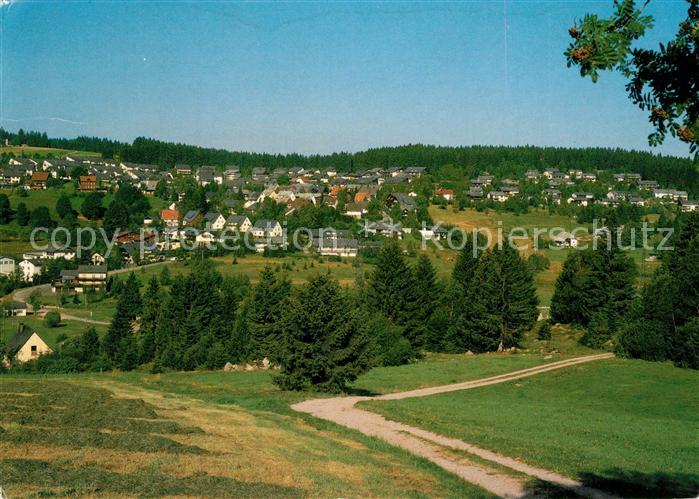 Schoenwald Schwarzwald Panorama Hoehenluftkurort Wintersportplatz