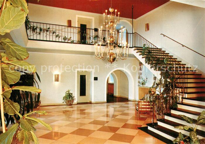 Freudenstadt Ferienhotel der Bauwirtschaft Halle Treppenaufgang