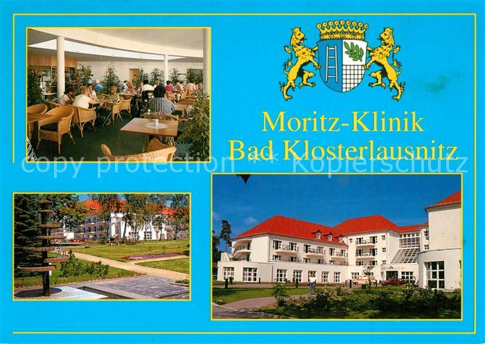 Bad Klosterlausnitz Moritz Klinik Cafe Restaurant Park Wappen