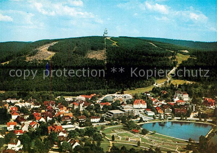 Hahnenklee-Bockswiese Harz Panorama Heilklimatischer Hoehenluftkurort Fliegerauf