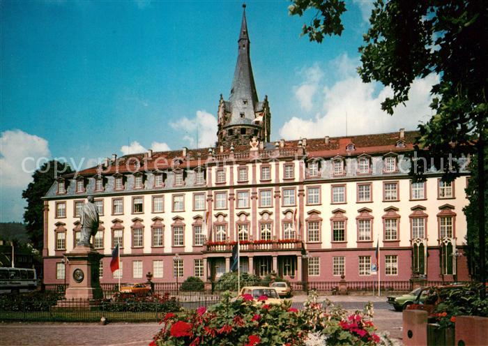Erbach Odenwald Graefliches Schloss 18. Jhdt. Stadt der Elfenbeinschnitzer
