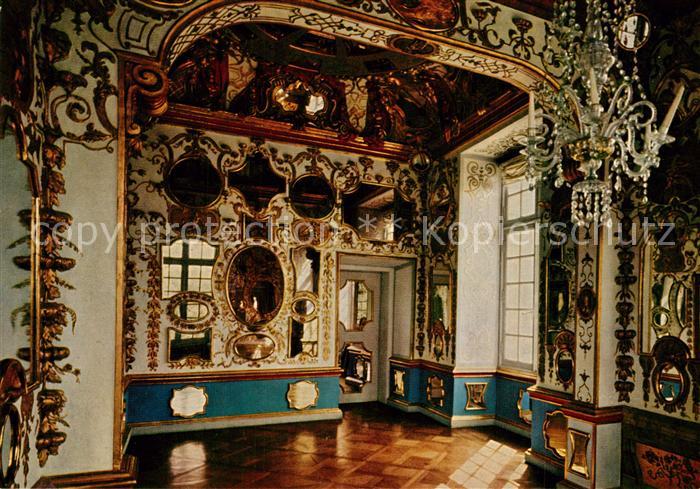 Ludwigsburg Wuerttemberg Residenzschloss Alter Fuerstenbau Spiegelkabinett