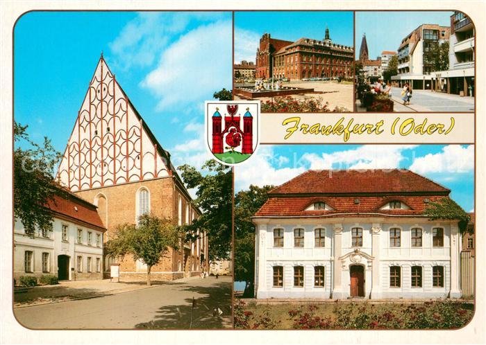 Frankfurt Oder Konzerthalle Rathaus Grosse Scharnstrasse Kleist Gedenkstaette Fo