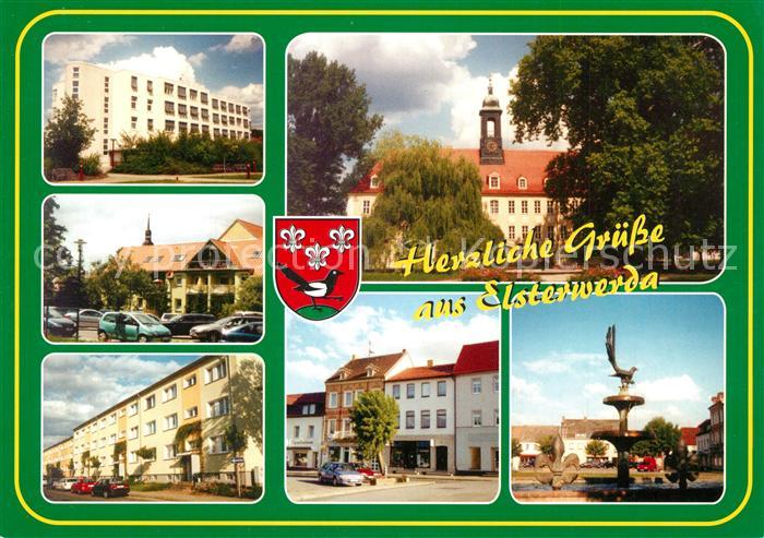 Elsterwerda Krankenhaus Betreutes Wohnen Elsterblick Strassenpartie Gymnasium Ma