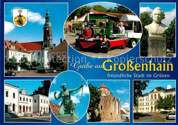 Grossenhain Sachsen Marienkirche Cottbuser Bahnhof Diana Goettin der Jagd Kloste