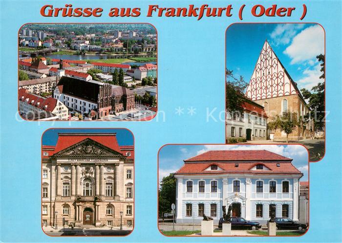 Frankfurt Oder Innenstadt Rathaus Oderbruecke Konzerthalle Europa Universitaet V
