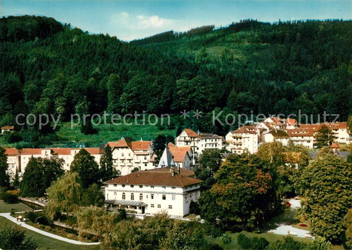 Bad Herrenalb Teilansicht Luftkurort im Schwarzwald