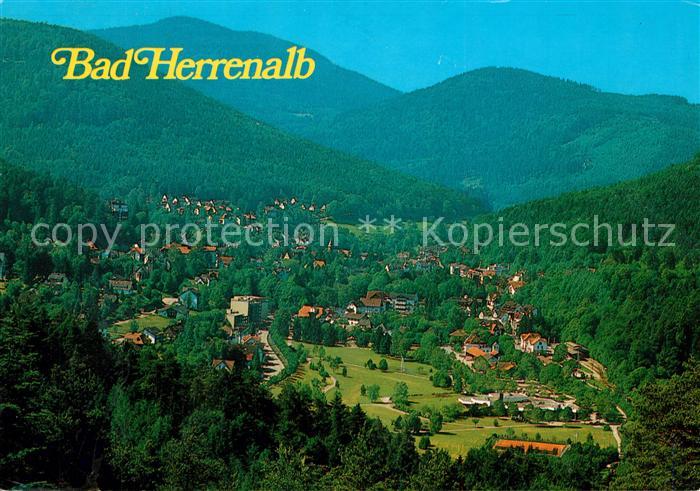 Bad Herrenalb Panorama Luftkurort im Schwarzwald