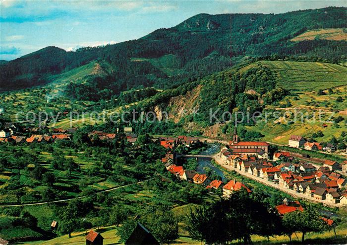 Weisenbach Murgtal Panorama