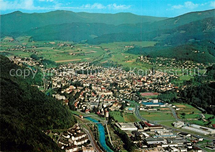 Waldkirch Breisgau Panorama Blick ins Elztal Fliegeraufnahme