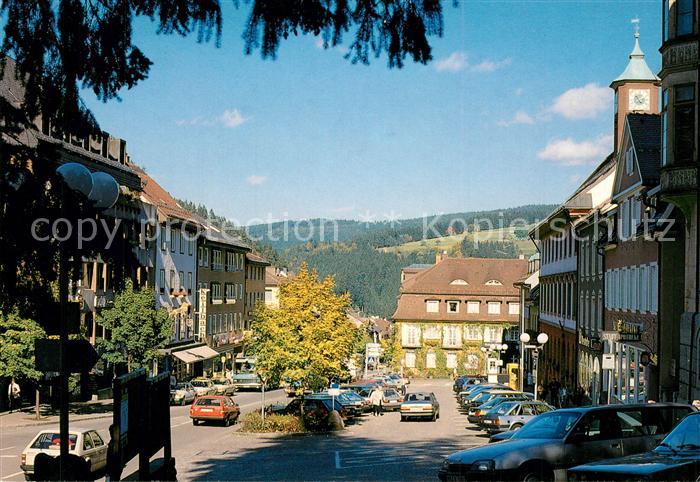 Triberg Schwarzwald Ortszentrum Kurort