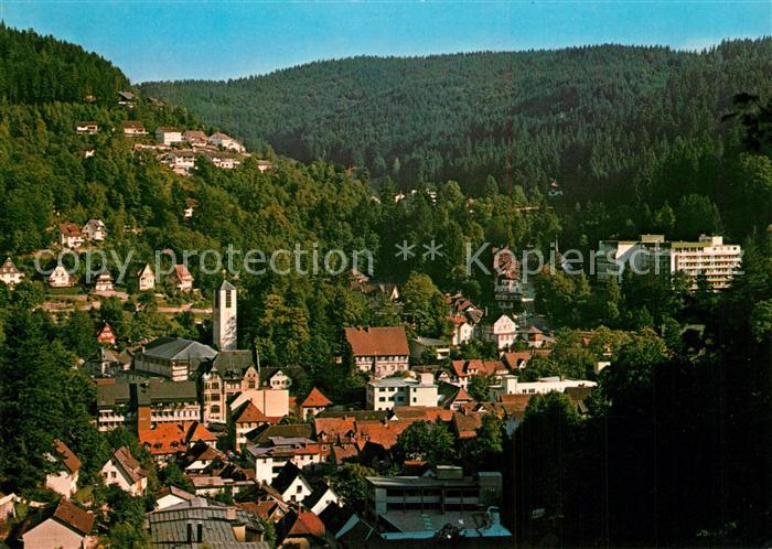 Triberg Schwarzwald Panorama Kurort