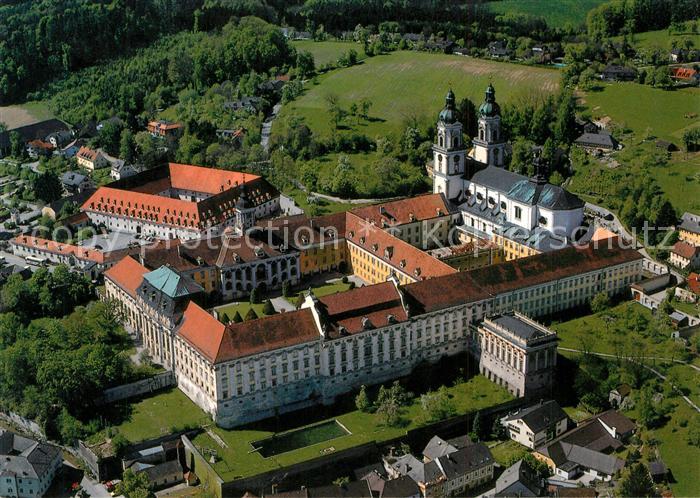 St Florian Augustiner Chorherrenstift Fliegeraufnahme