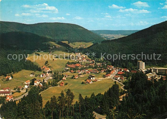 Obertal Baiersbronn Panorama Schwarzwald Sanatorium
