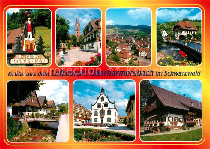 Oberharmersbach Teilansichten Luftkurort im Schwarzwald