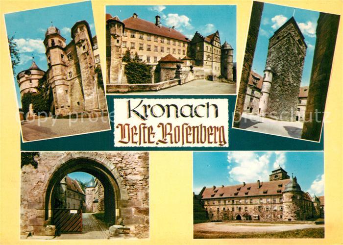 Kronach Oberfranken Veste Rosenberg