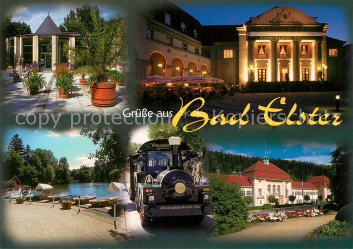 Bad Elster Bademuseum Wandelhalle Koenig Albert Theater Gondelteich Vogtland Exp