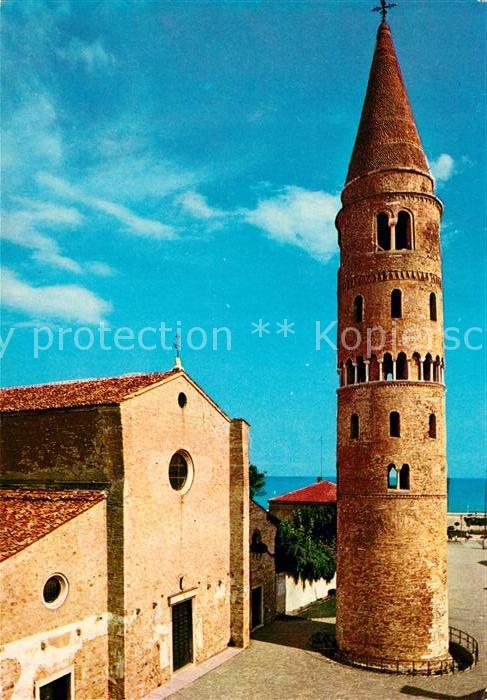 Caorle Venezia Duomo e Campanile del X Secolo Domkirche Glockenturm 10. Jhdt.