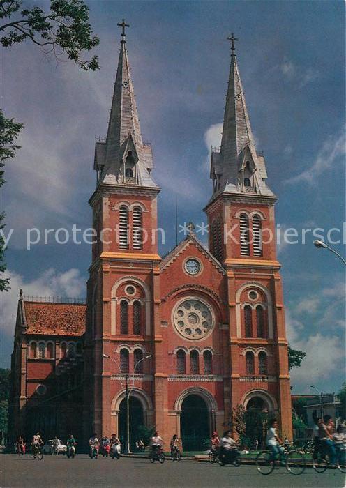 Saigon Nha tho Duc Ba Saint Marie Cathedral Vietnam Architecture