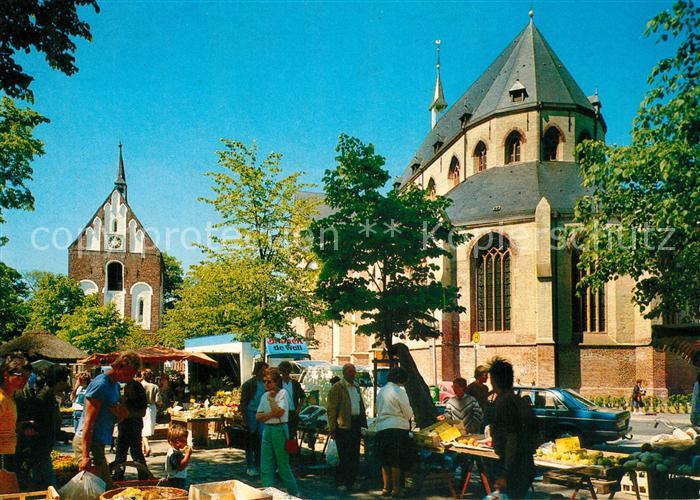 Norden Norddeich Ostfriesland Ludgerikirche am Markt
