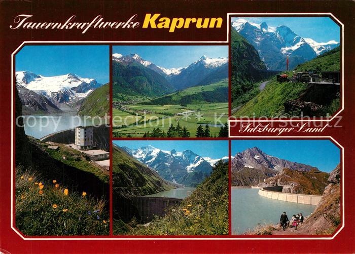 Kaprun Tauernkraftwerke Stausee Laerchwand Schraegaufzug Moosersperre Naturfreun