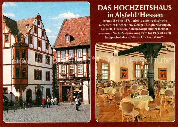 Alsfeld Hochzeitshaus Historisches Gebaeude 16. Jhdt.