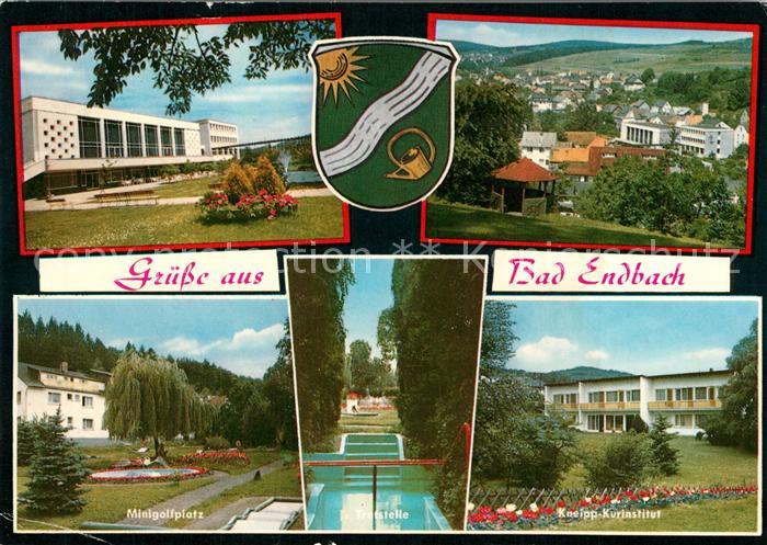 Bad Endbach Kurhaus Minigolfplatz Wassertretstelle Kneipp Kurinstitut