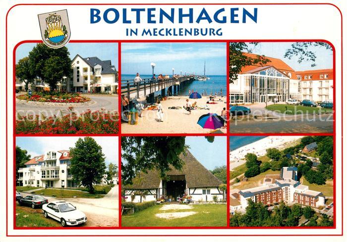 Boltenhagen Ostseebad Hotel Restaurant Reetdachhaus Strand Seebruecke Fliegerauf