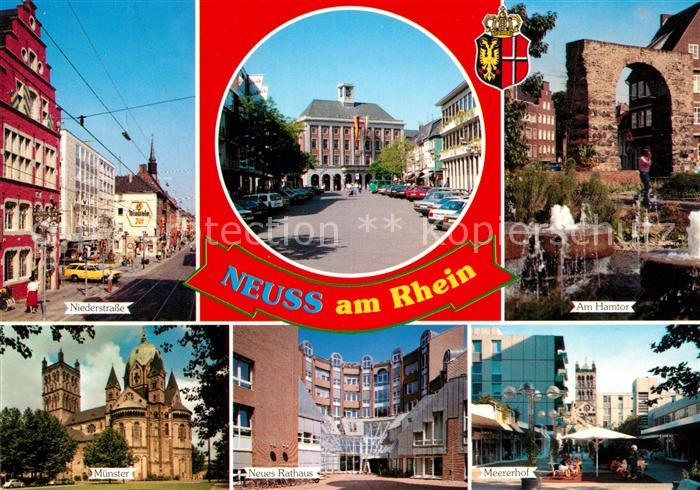 Neuss Niederstrasse Rathaus Am Hamtor Muenster Neues Rathaus Meererhof
