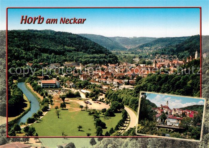 Horb Neckar Fliegeraufnahme
