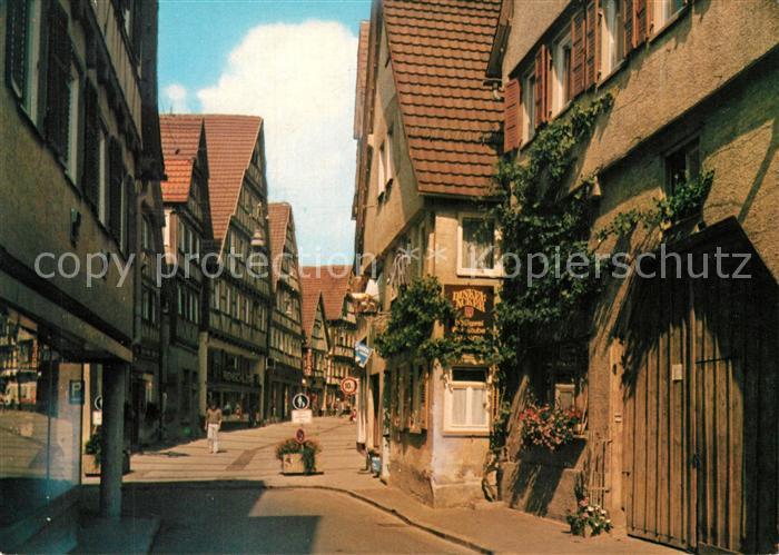Herrenberg Wuerttemberg Strassenpartie