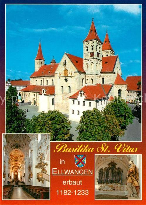 Ellwangen Jagst Basilika St Vitus Inneres Altar