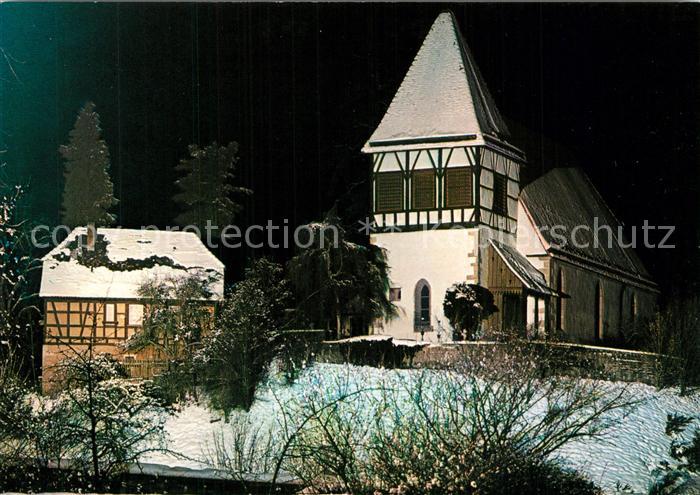Murrhardt Walterichskirche im Winter