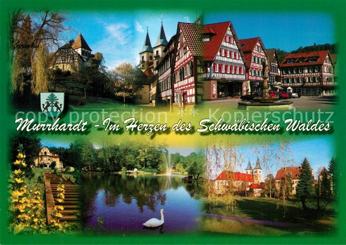 Murrhardt Marktplatz Brunnen Feuersee Schloss