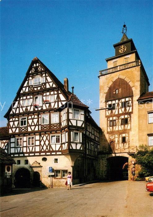 Markgroeningen Stadttor Fachwerkhaus