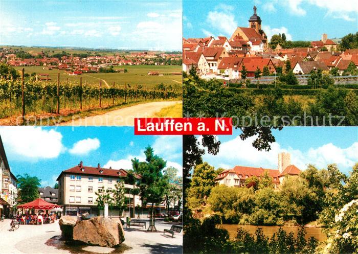 Lauffen Neckar Panorama Stadtblick Marktplatz Schloss